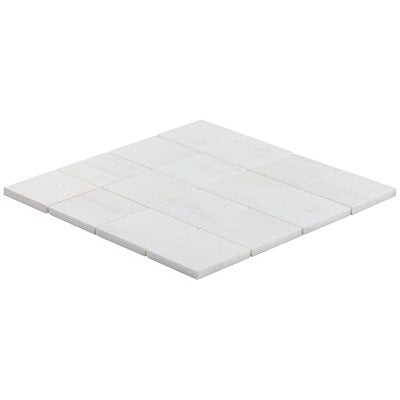 BIANCO DOLOMITE PREMIUM 3" SQUARE HONED