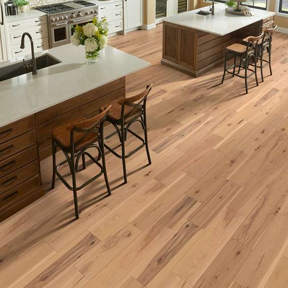 Landmark Sliced Hickory Hardwood Tiles By DM Cape Tile