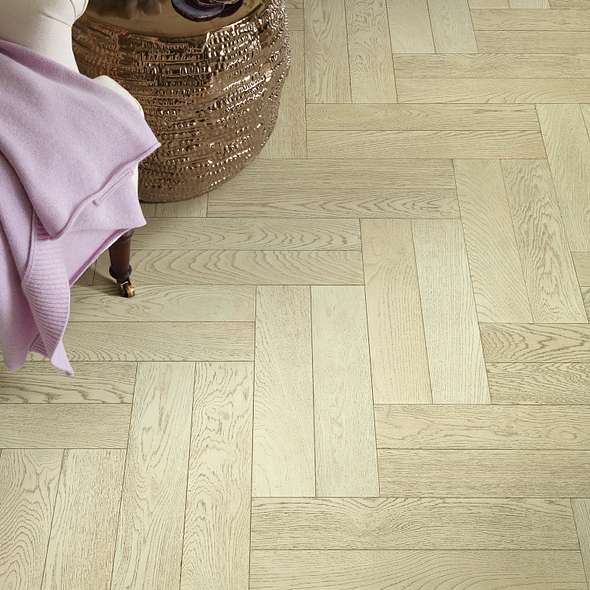 Empire Oak Herringbone Hardwood Tiles By DM Cape Tile