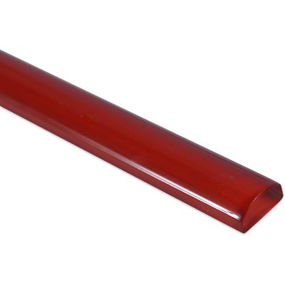 GLASS PENCIL FIRE RED POLISHED