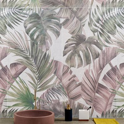 ARTSCAPE FANCY WALL PINK & GREEN 24X48