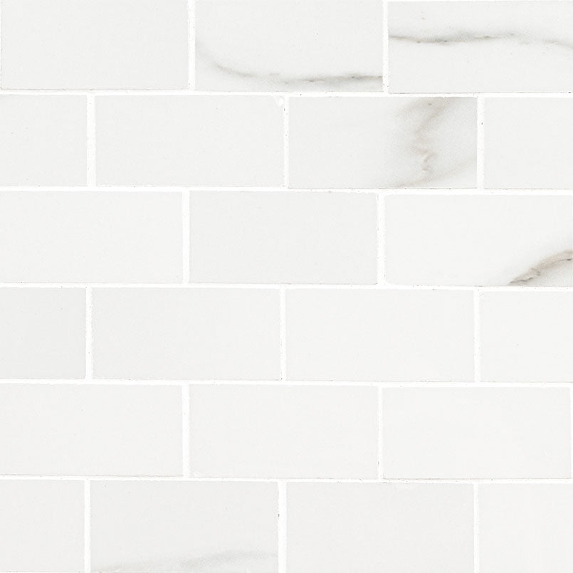 ARIA BIANCO 2X4 MOSAIC POLISHED