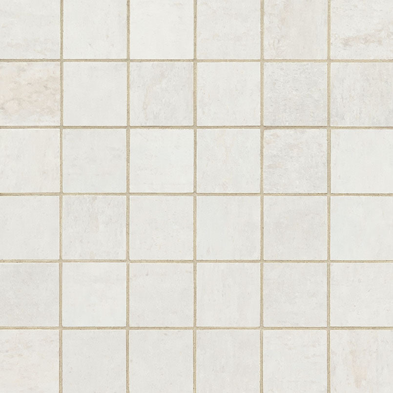 OXIDE BLANC 2X2 MATTE MOSAIC