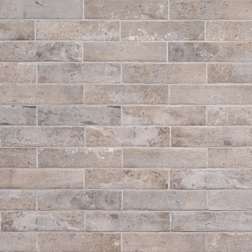 BRICKSTONE TAUPE 2 1/3" X10 MATTE