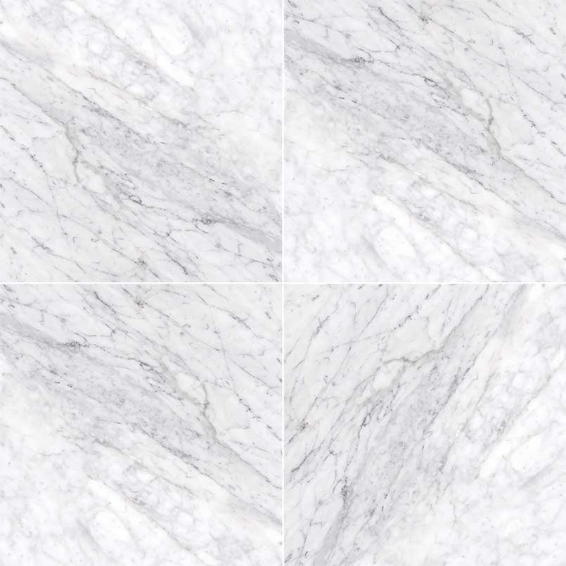 CARRARA WHITE (C) 12X12X.38