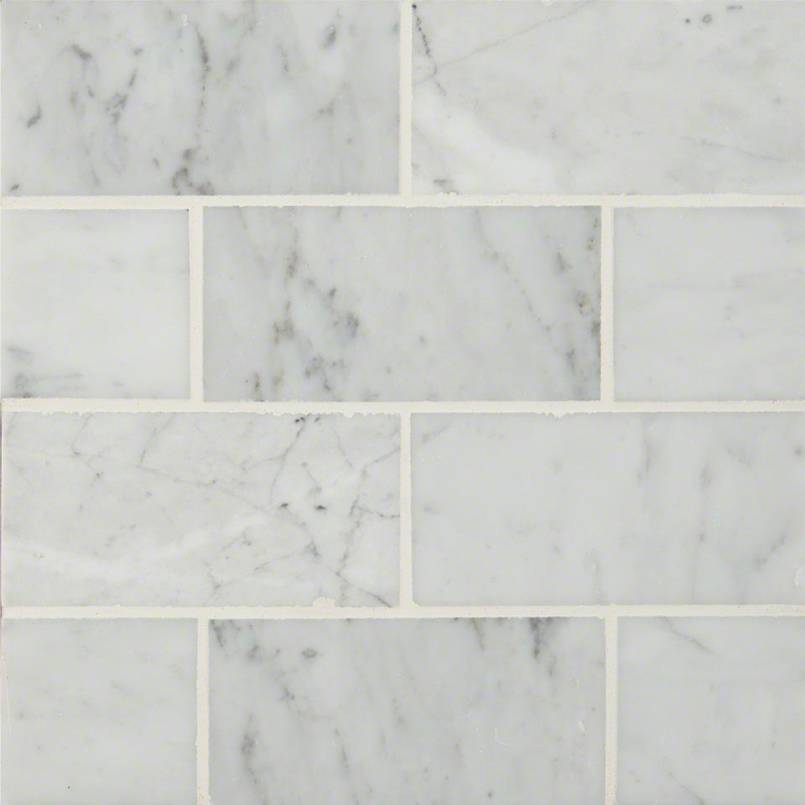 Carrara White 3x6 Polished