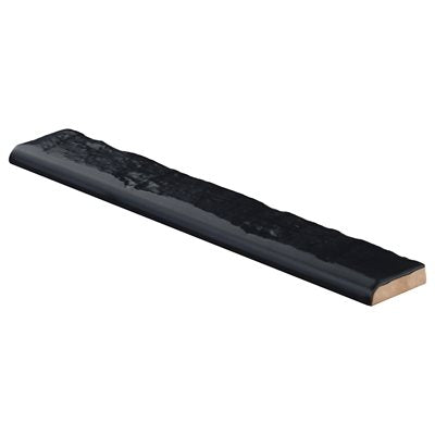 ARTIST COAL BLACK 1.5X9 MATTE BULLNOSE