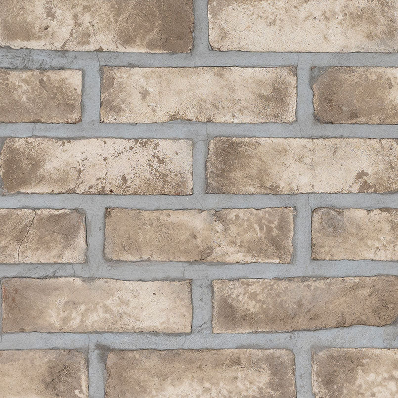 Doverton Gray Clay Brick 2.25x7.5