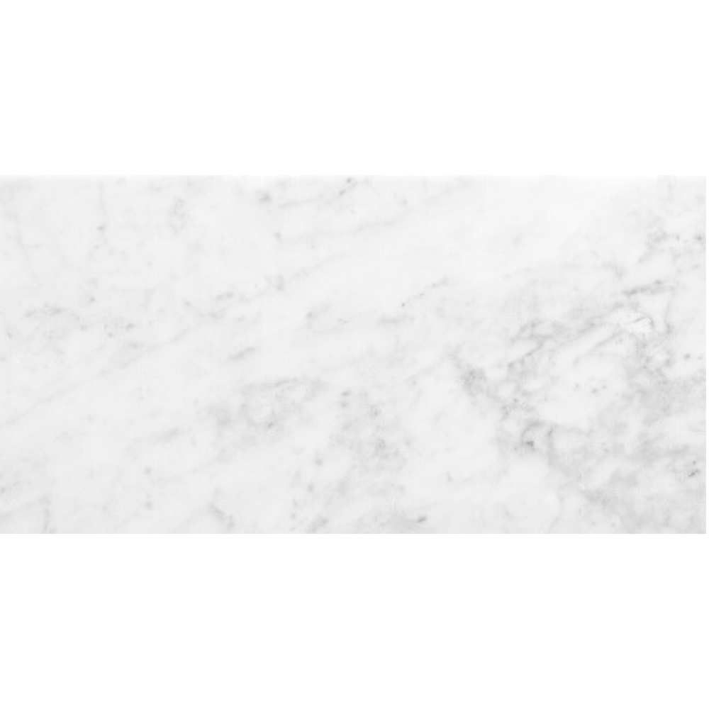 Bianco Carrara Select 12"x24" Bianco Marble Polished Tile