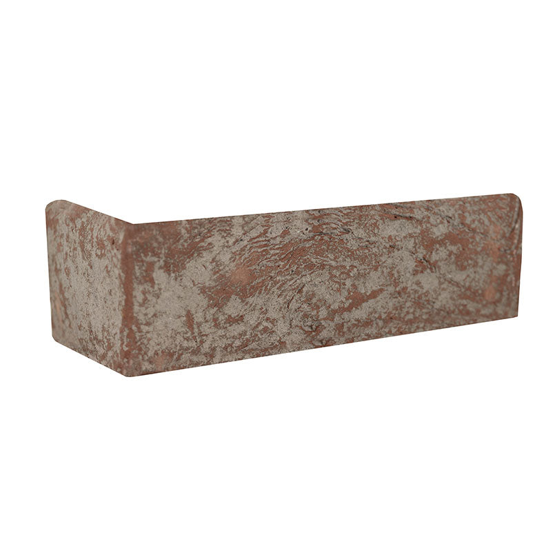 Noble Red Clay Corner Piece