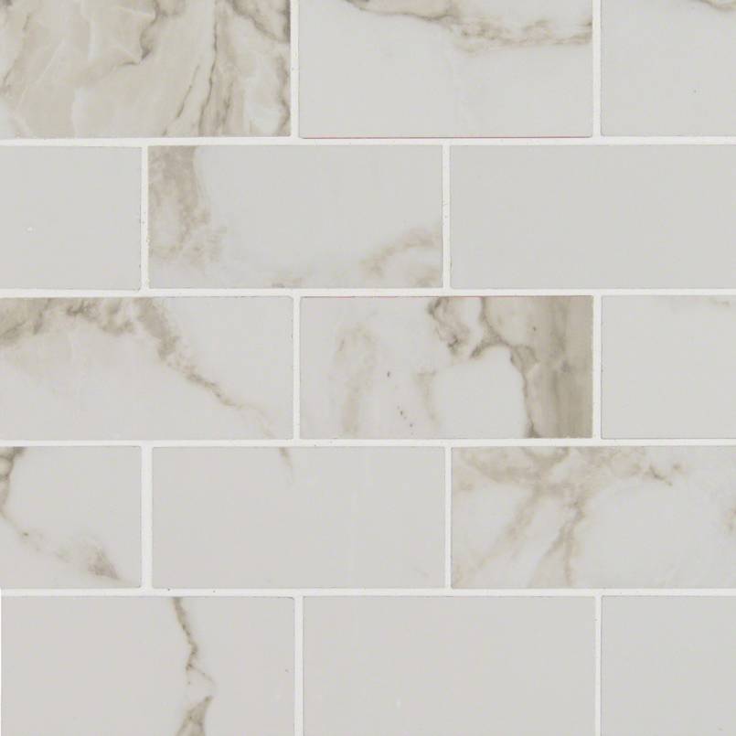 PIETRA CALACATTA 2X4 MOSAIC POLISHED