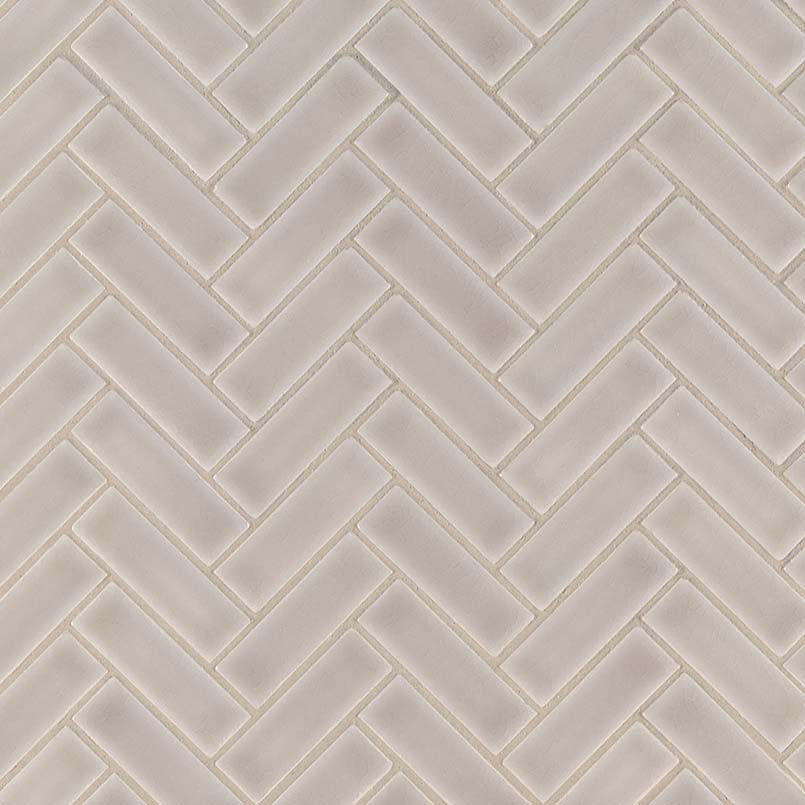 Portico Pearl Herringbone Pattern 8mm