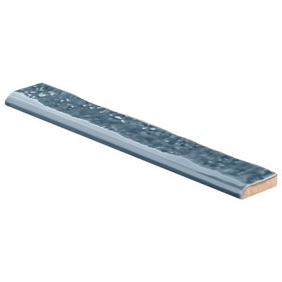 ARTIST RIVER BLUE 1.5X9 GLOSSY BULLNOSE