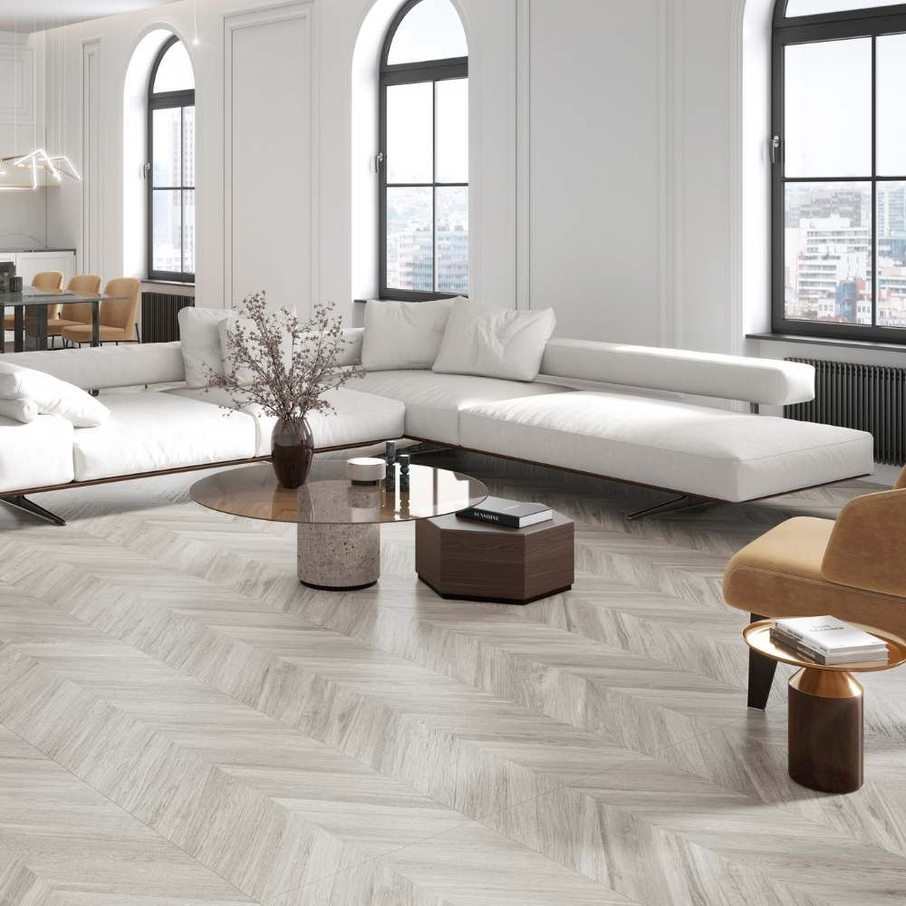 Alabama 24"x48" Grey Porcelain Matte Tile