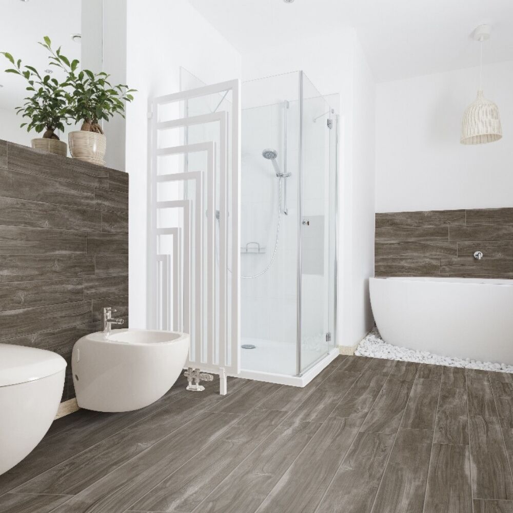 Atelier 6"x24" Pearl Porcelain Matte Tile