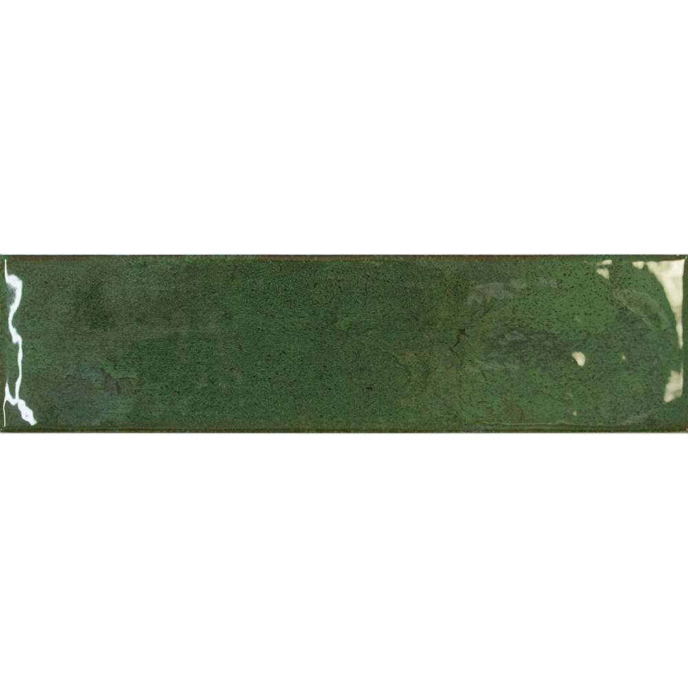 Brunei 3"x10" Verde Ceramic Glossy Tile