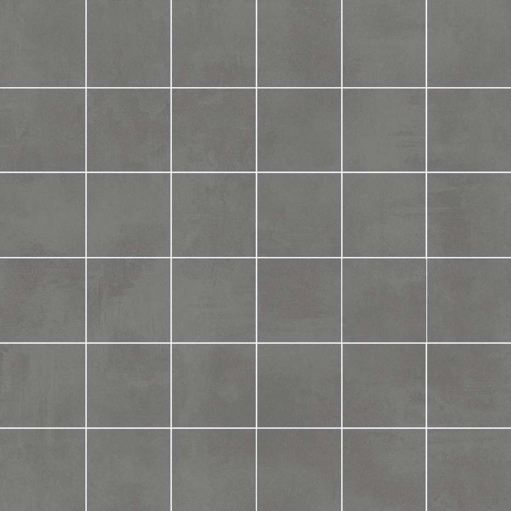 Cemento 2"x2" Gris Porcelain Matte Mosaic