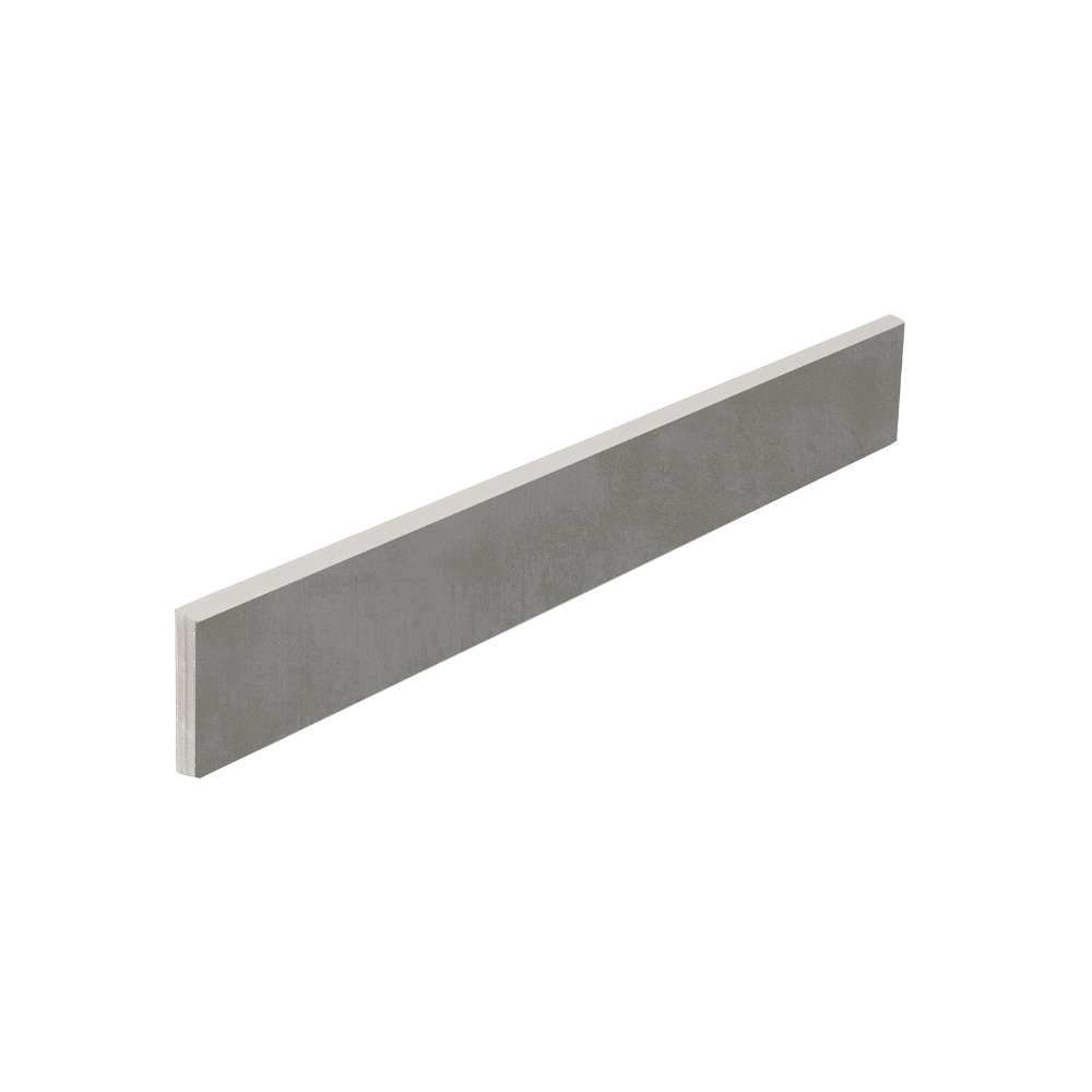 Cemento 3.5"x24" Gris Porcelain Matte Bullnose