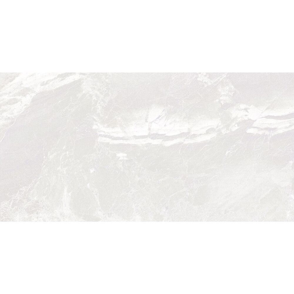 Graben 12"x24" White Porcelain Matte Tile