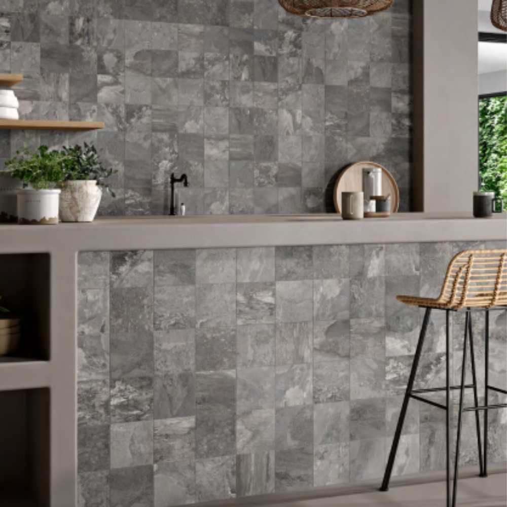 Granville 12"x24" Grey Porcelain Matte Tile