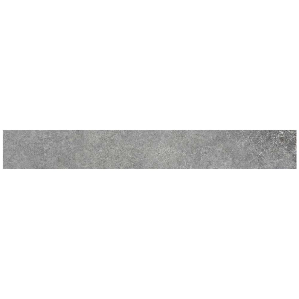 Jungle Stone 3"x24" Gravel Porcelain Lappato Bullnose