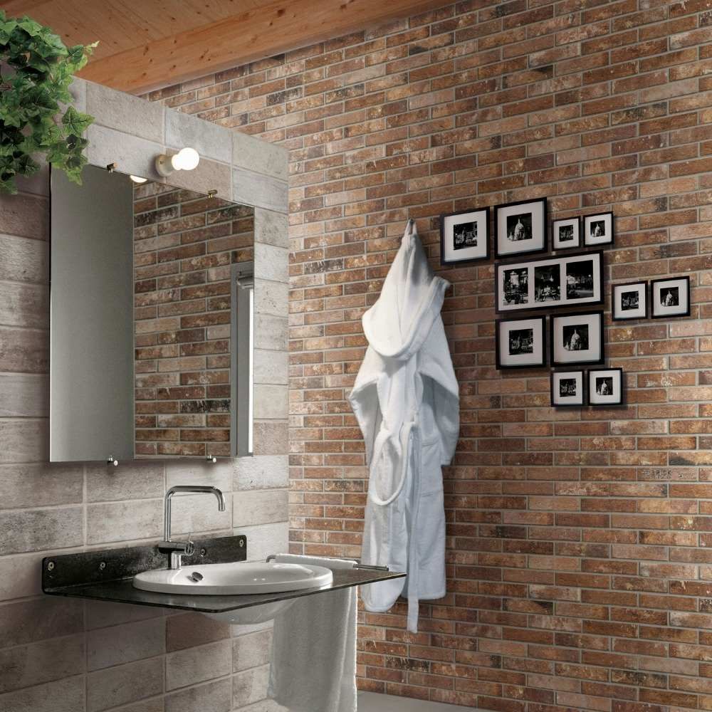 Old City 2"x10" Sunset Porcelain Matte Tile