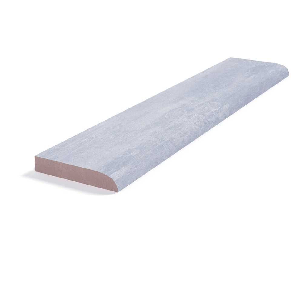 Ocean 2"x10" Blue Ceramic Matte Bullnose