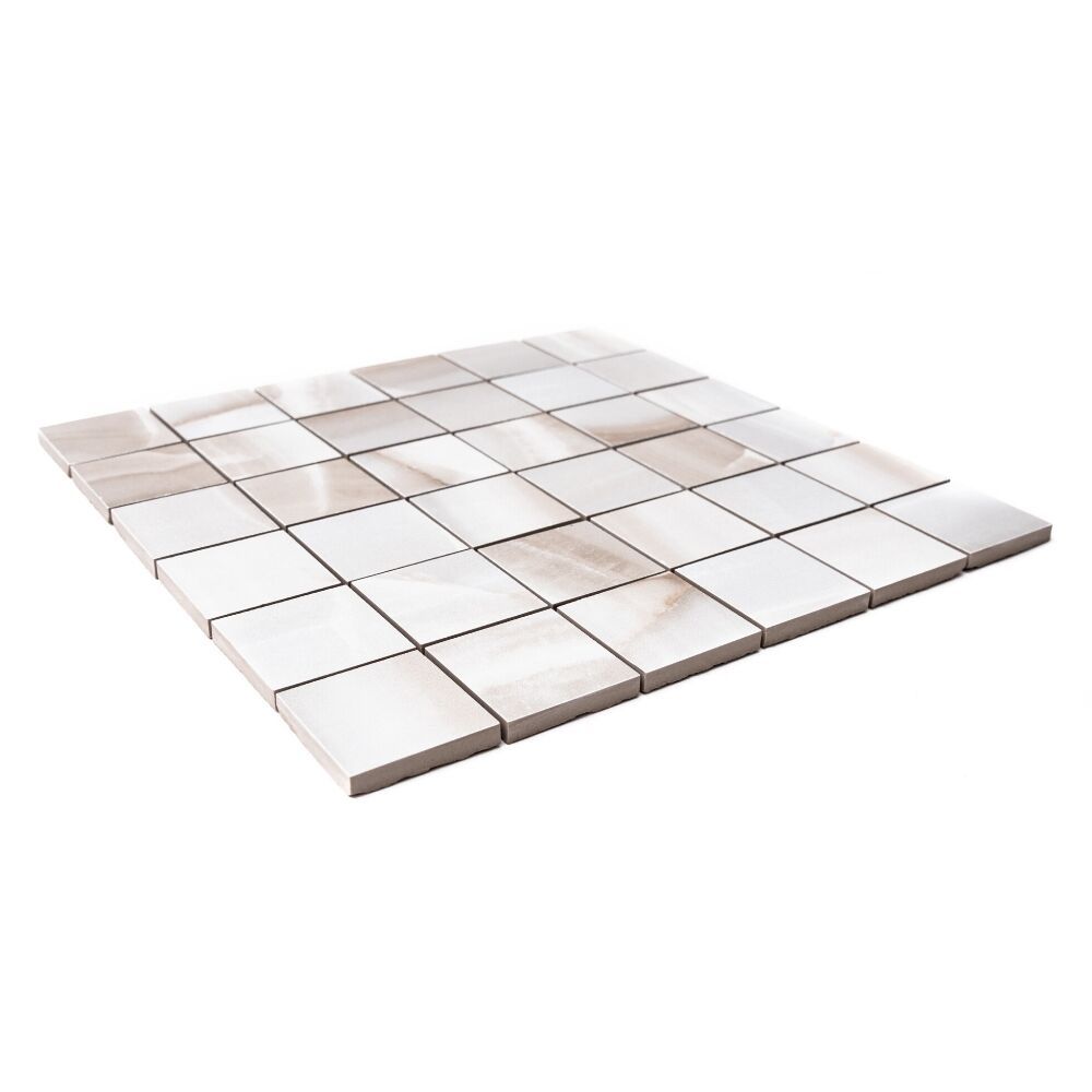 Onix 2"x2" Caramel Porcelain Matte Mosaic