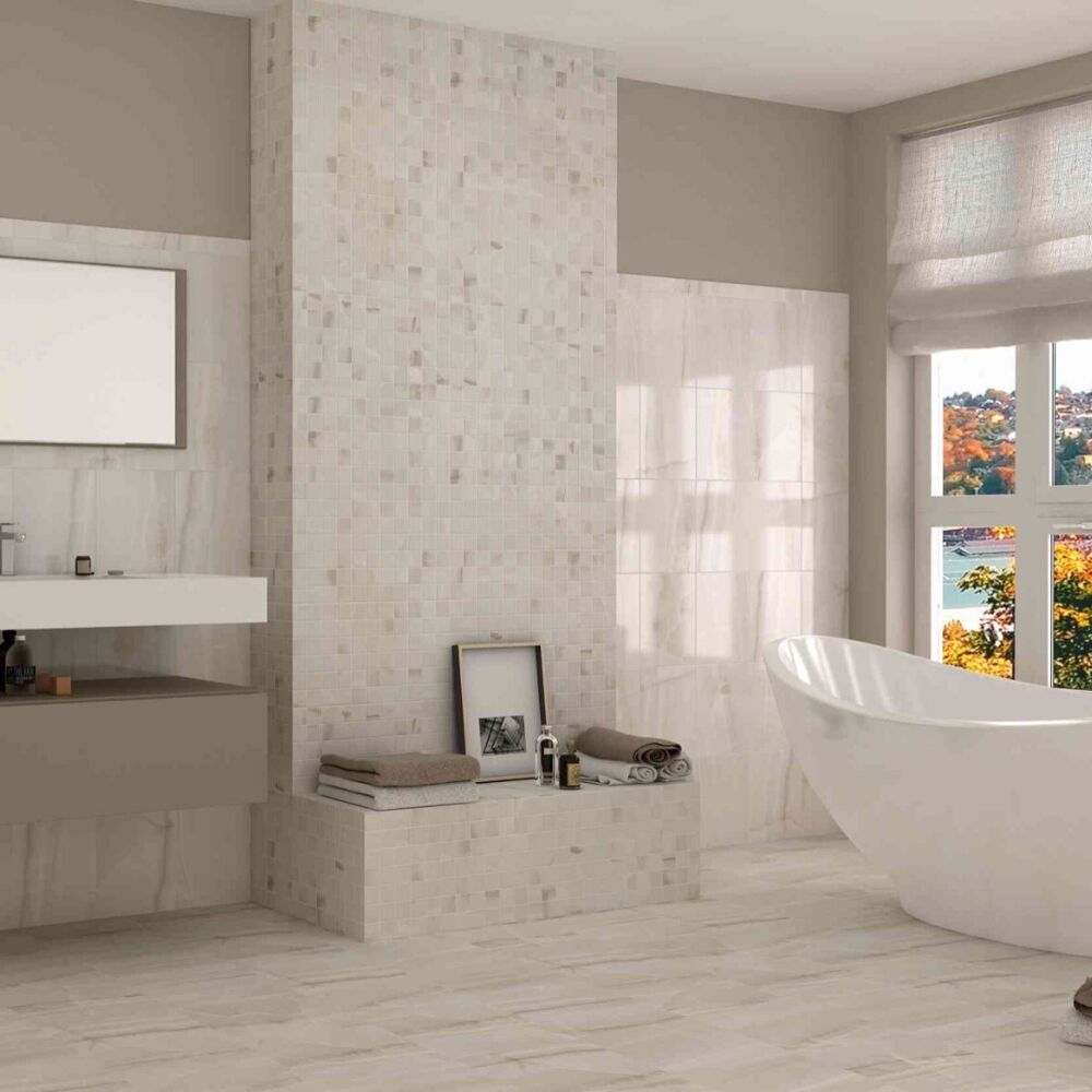 Onix 24"x24" Caramel Porcelain Glossy Tile