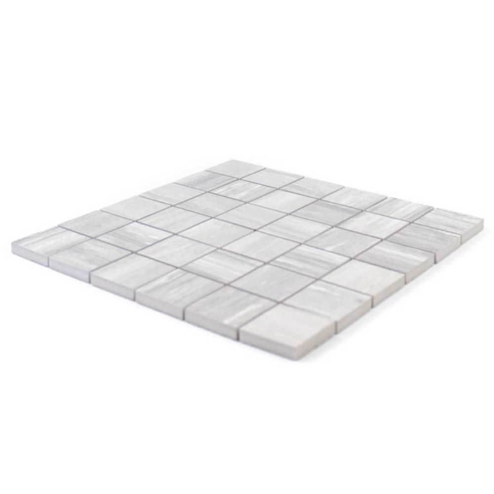 Prexious Silk 2"x2" Pearl Attraction Porcelain Matte Mosaic