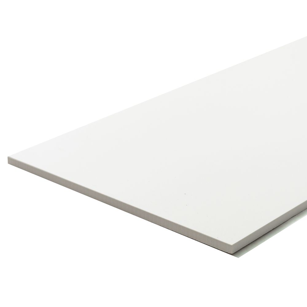 Prexious 12"x24" White Porcelain Polished Tile