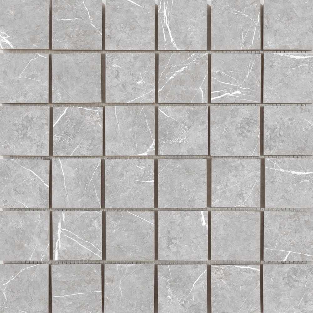 Theater 2"x2" Pearl Porcelain Matte Mosaic