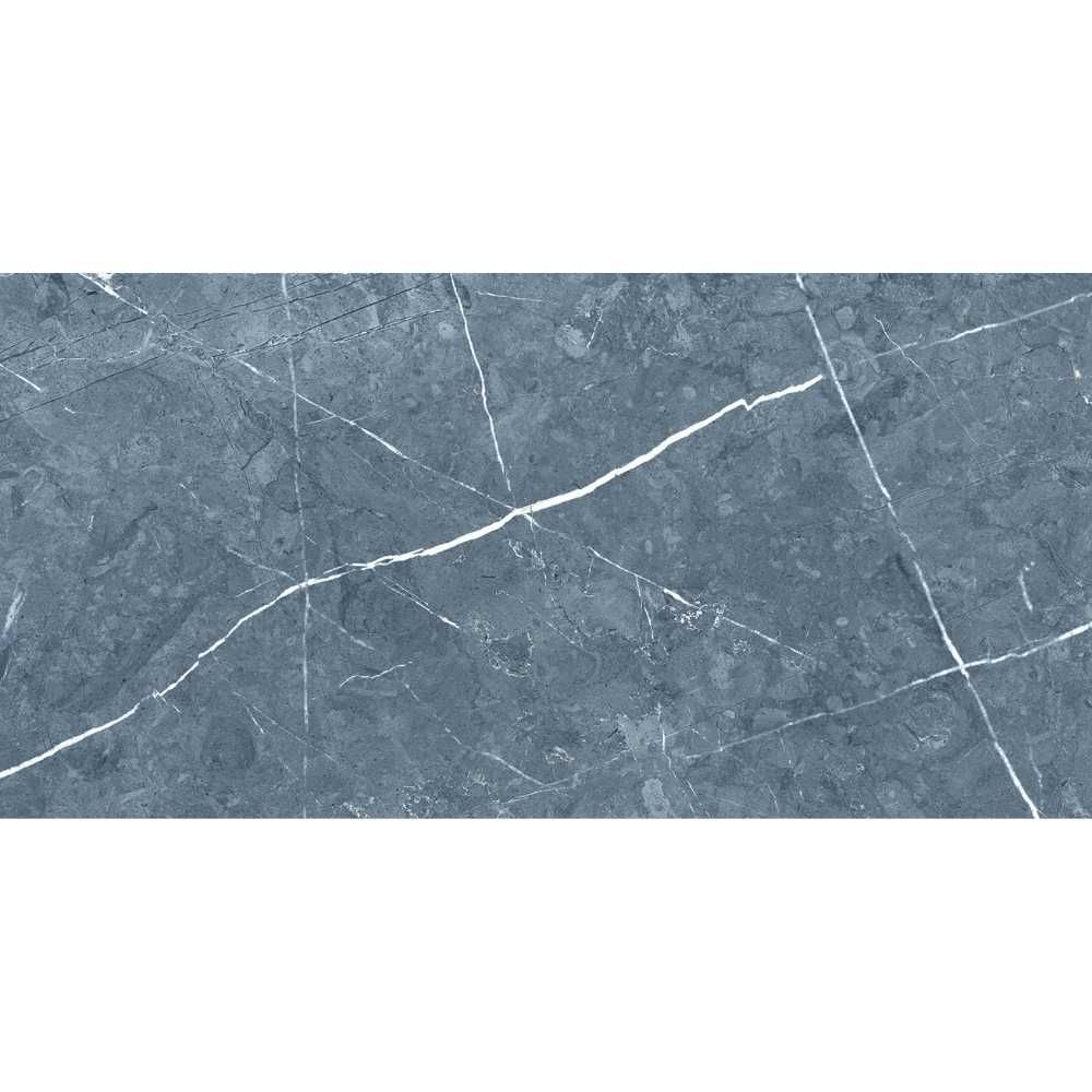 Theater 12"x24" Blue Porcelain Glossy Tile