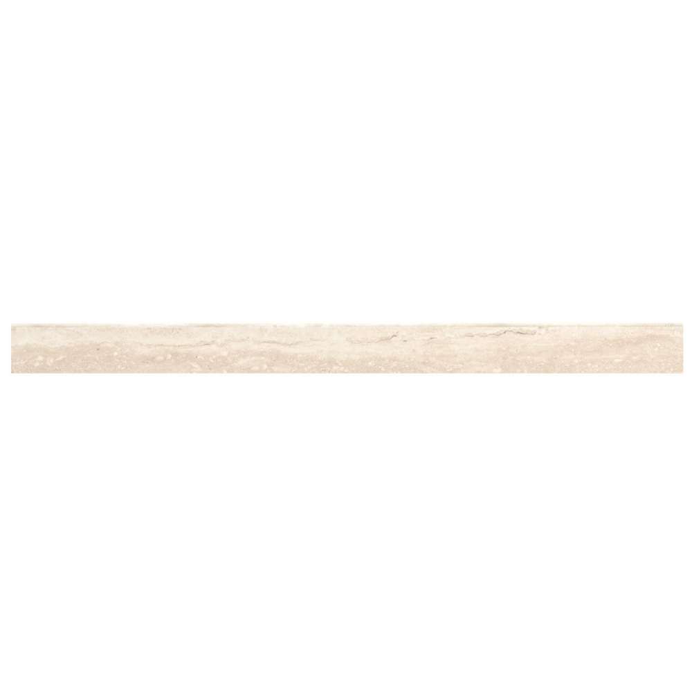 Timeless Travertino 2"x24" Travertine Porcelain Matte Bullnose