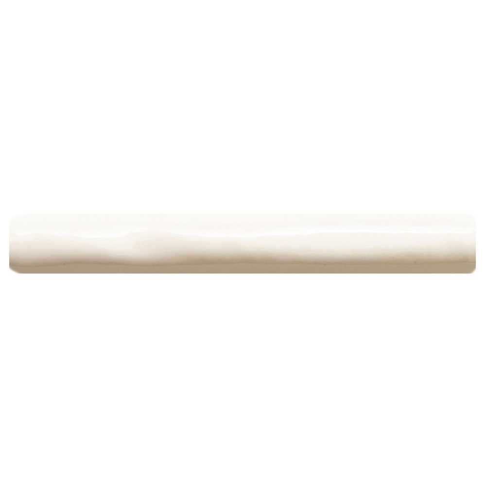 Tribeca 1"x6" Biscuit Ceramic Glossy Pencil