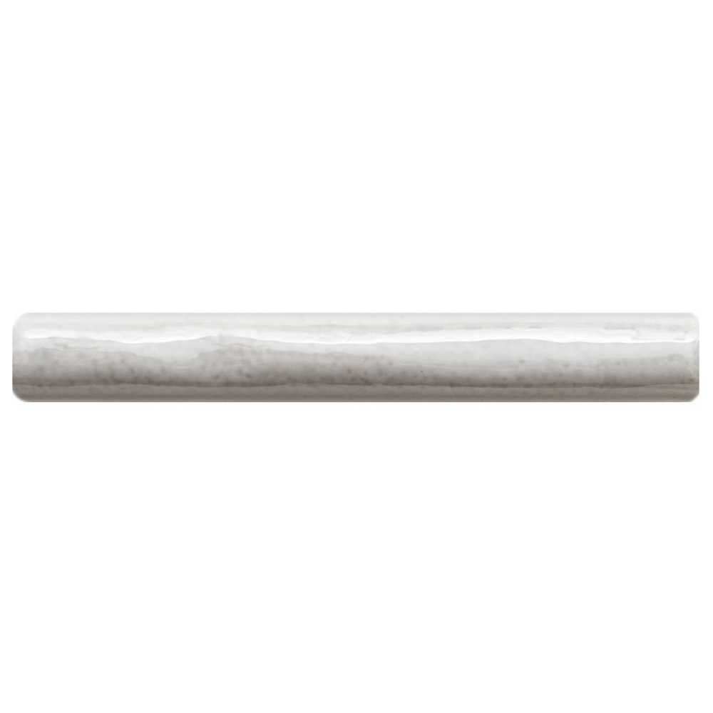 Tribeca 1"x6" Smoke Ceramic Glossy Pencil