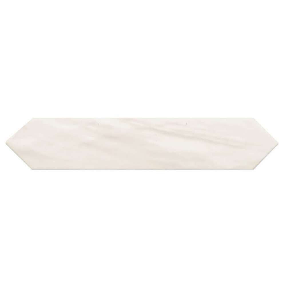 Tribeca Pickett Biscuit Ceramic Glossy Tile